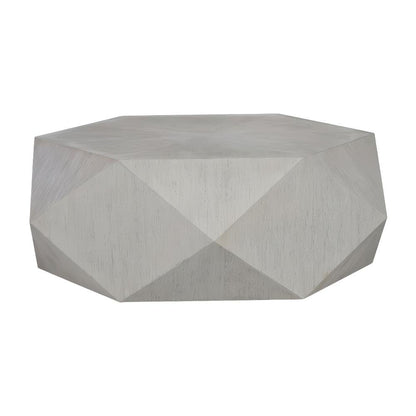 Grey Wood Coffee Table with Sturdy Frame and Durable Finish for Living Room