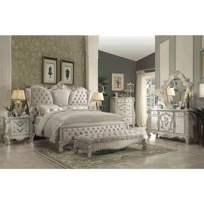 Versailles Nightstand, Bone White
