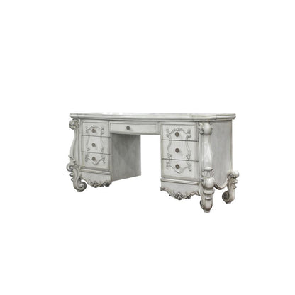Versailles Vanity Desk, Bone White