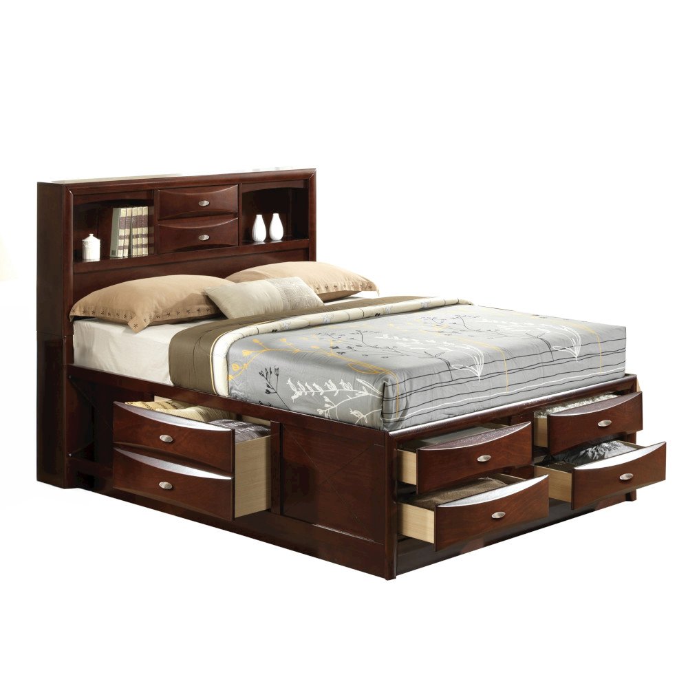 Ireland Full Bed w/Storage, Espresso