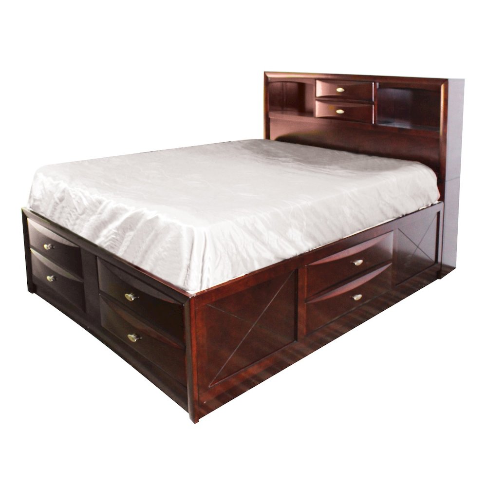 Ireland Full Bed w/Storage, Espresso
