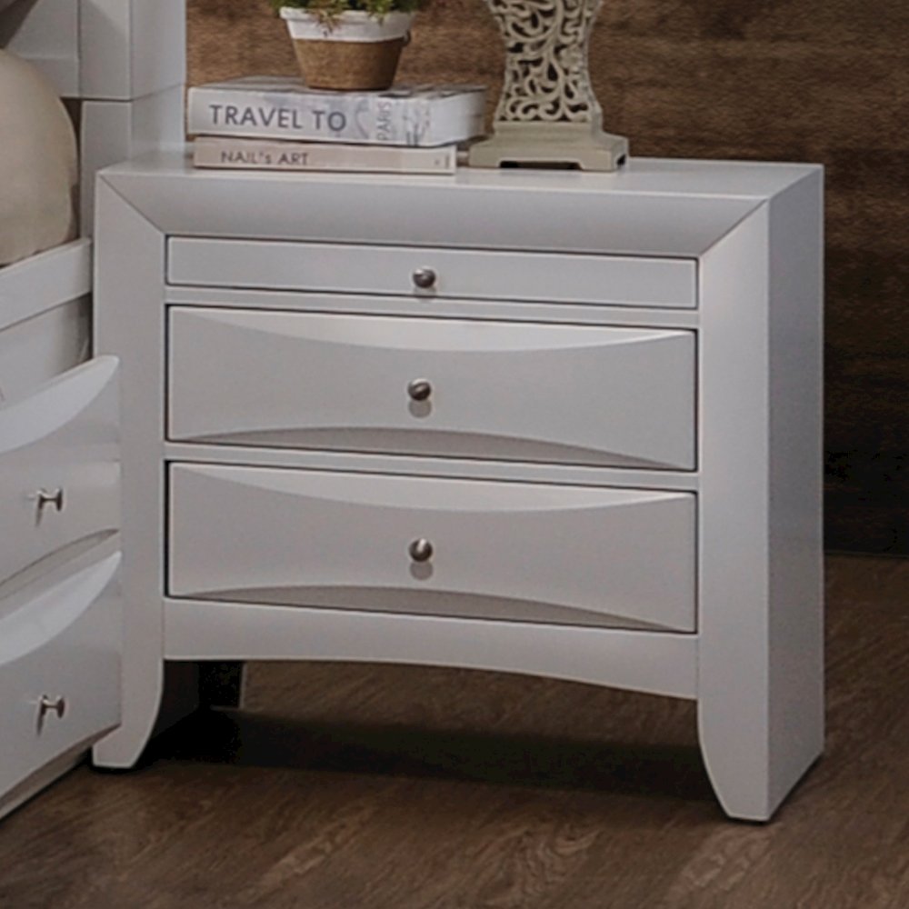 Ireland Nightstand, White
