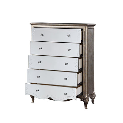 Esteban Chest, Antique Champagne