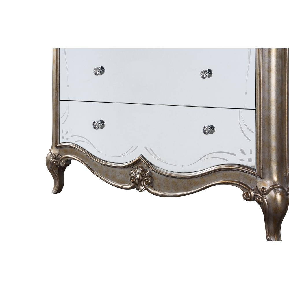 Esteban Chest, Antique Champagne