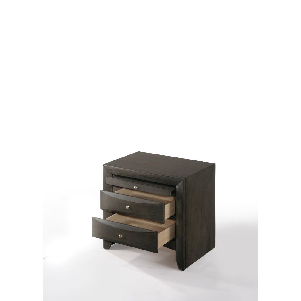 Ireland Nightstand, Gray Oak