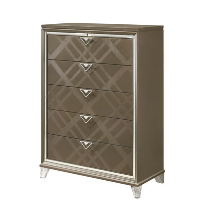 Skylar Chest, Dark Champagne
