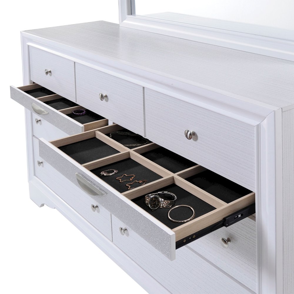 Naima Dresser, White