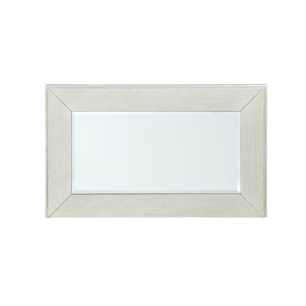 Varian Nightstand, Mirrored & Silver