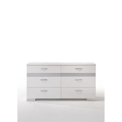 Naima II Dresser, White High Gloss