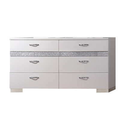 Naima II Dresser, White High Gloss