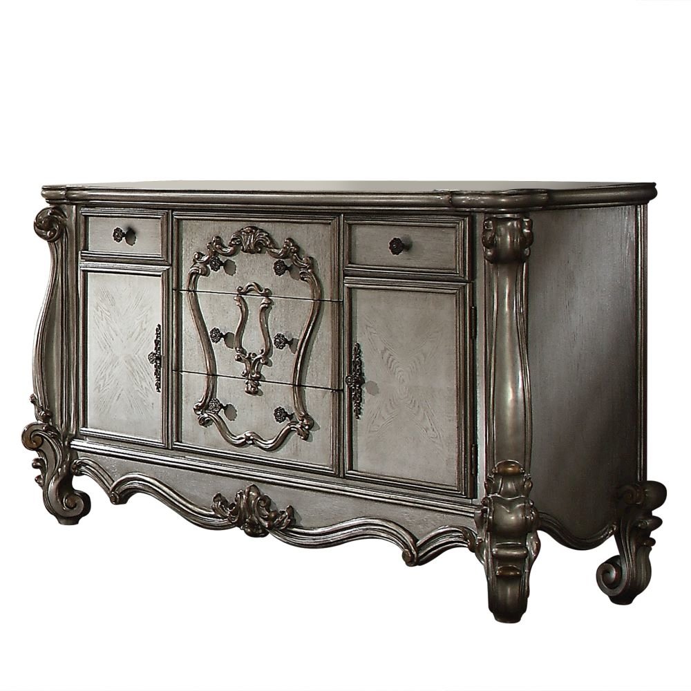 Versailles Dresser, Antique Platinum