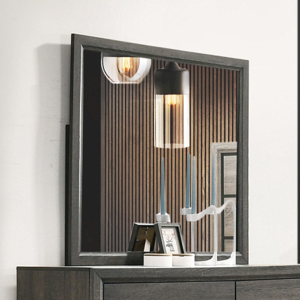 Valdemar Mirror, Weathered Gray