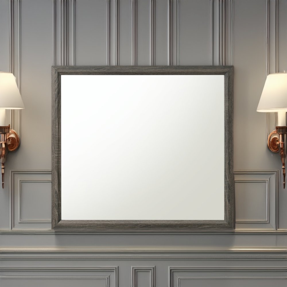 Valdemar Mirror, Weathered Gray
