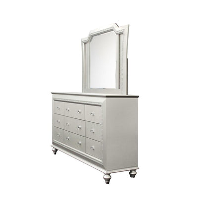 Kaitlyn Mirror w/LED, LED & Champagne