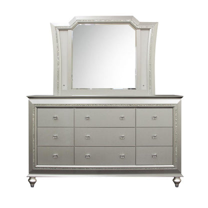 Kaitlyn Mirror w/LED, LED & Champagne