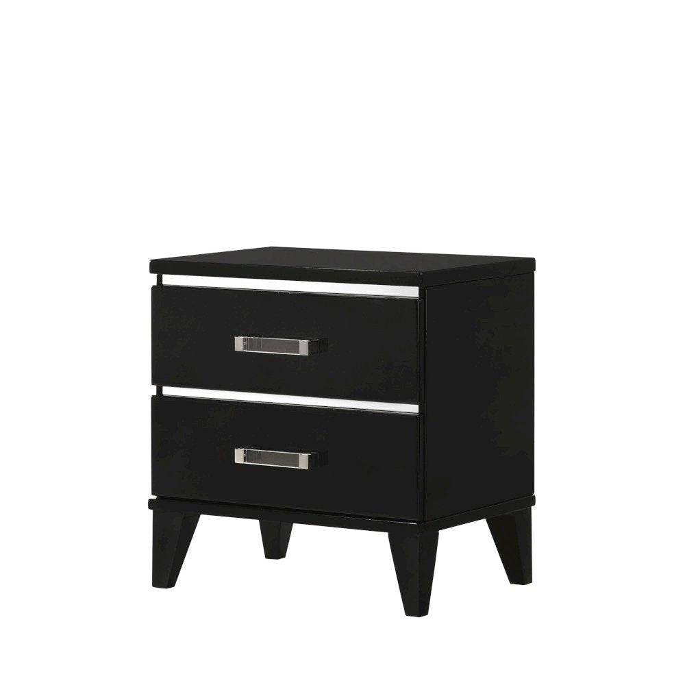 Chelsie Nightstand, Black