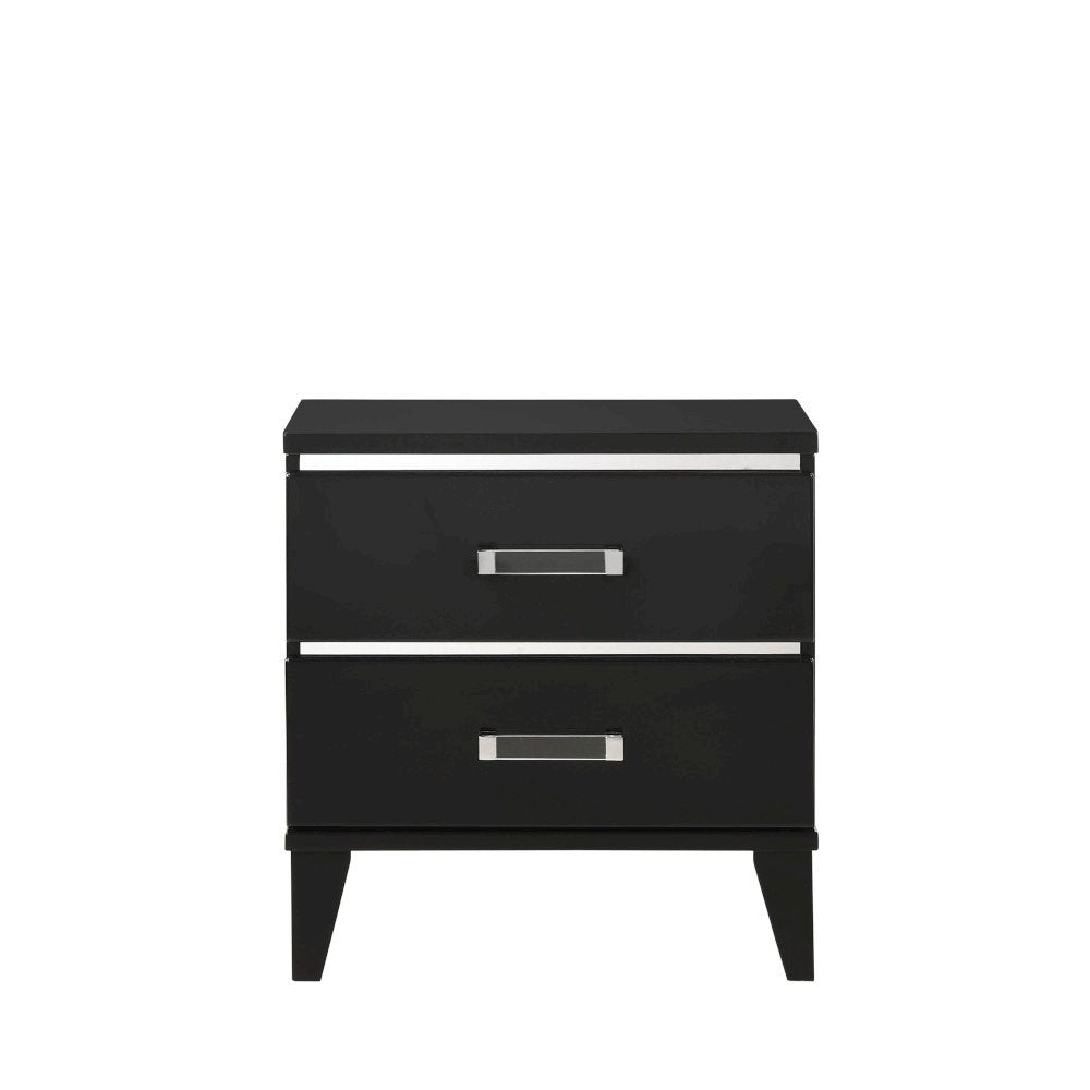 Chelsie Nightstand, Black