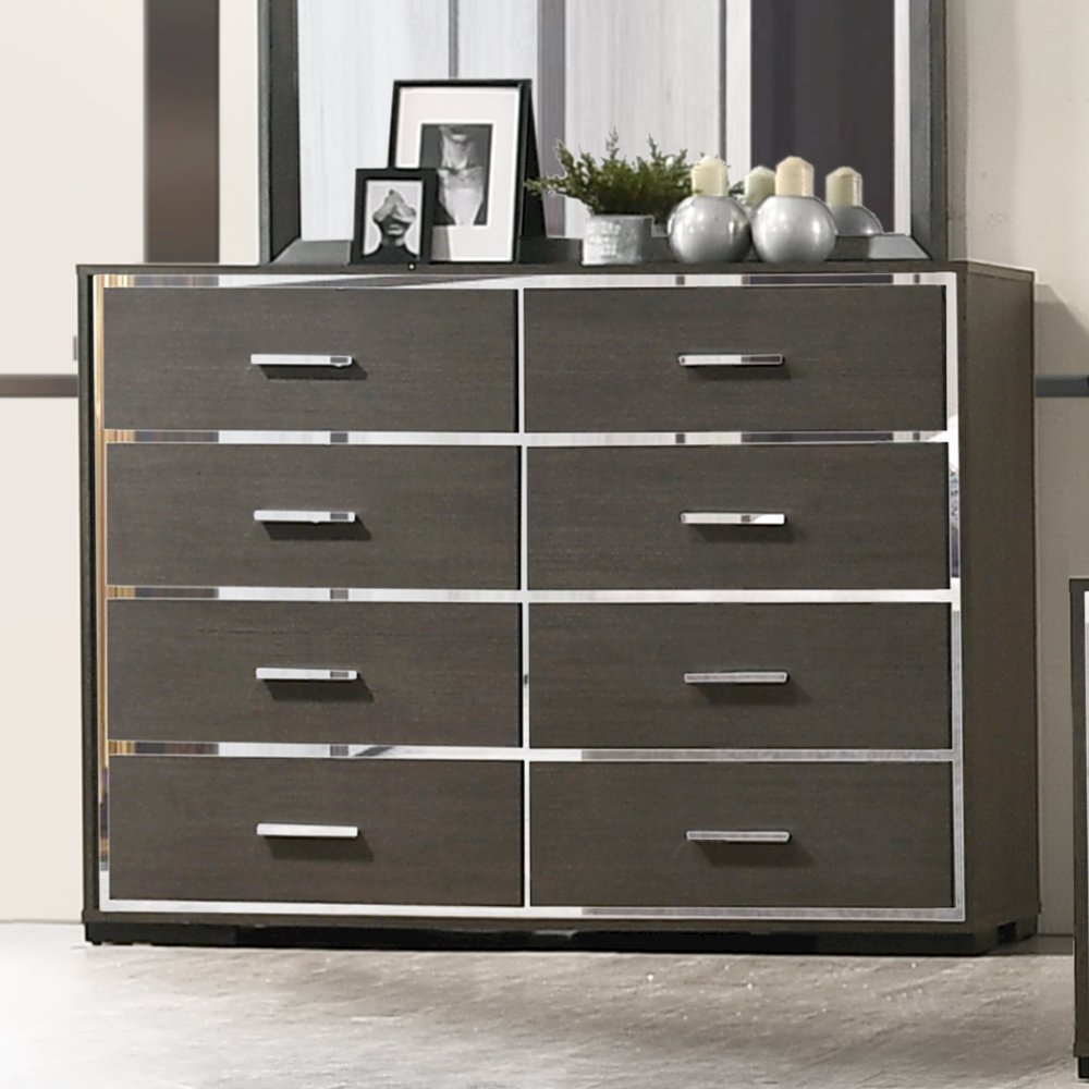 Escher Dresser, Gray Oak