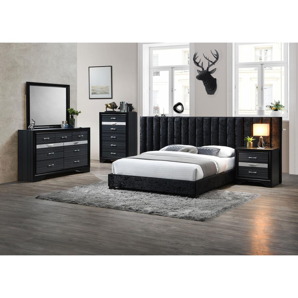 Naima Mirror, Black