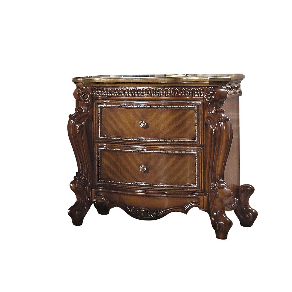 Picardy Nightstand, Honey Oak