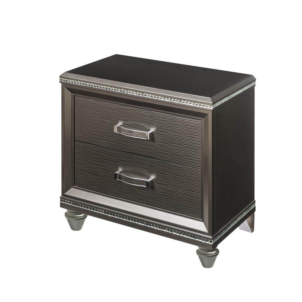 Sadie Nightstand, Dark Champagne