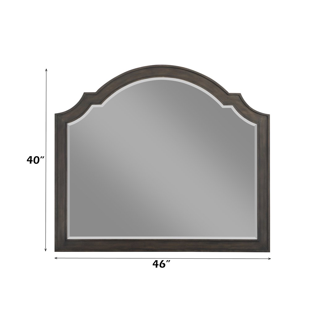 Peregrine Mirror, Walnut