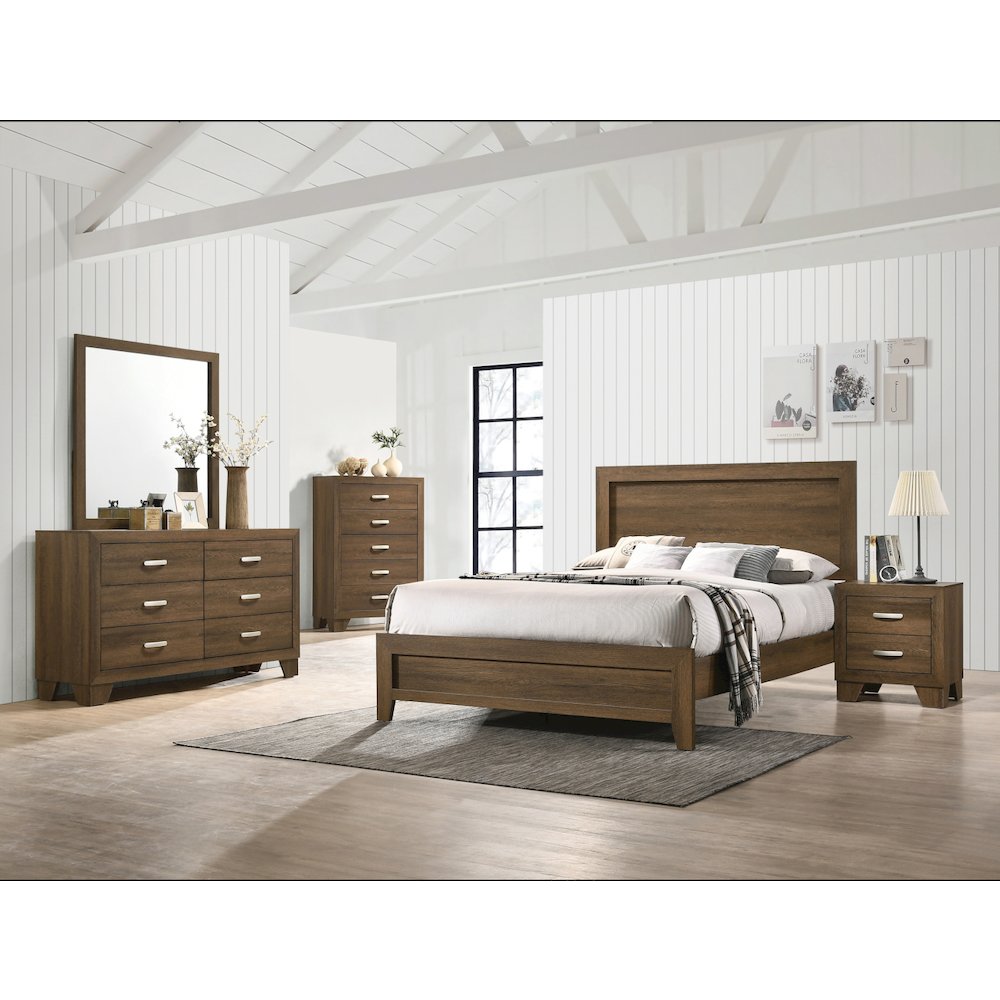 Miquell Nightstand, Oak