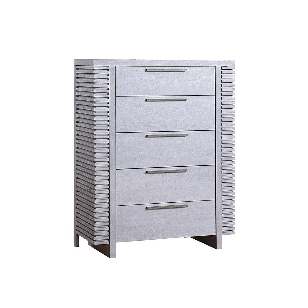 Aromas Chest w/Side Hidden Storage, White Oak