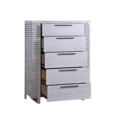 Aromas Chest w/Side Hidden Storage, White Oak