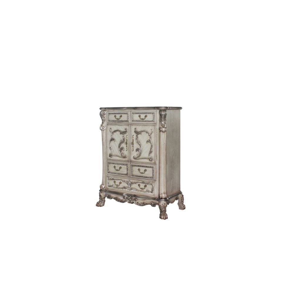 Dresden Chest, Vintage Bone White