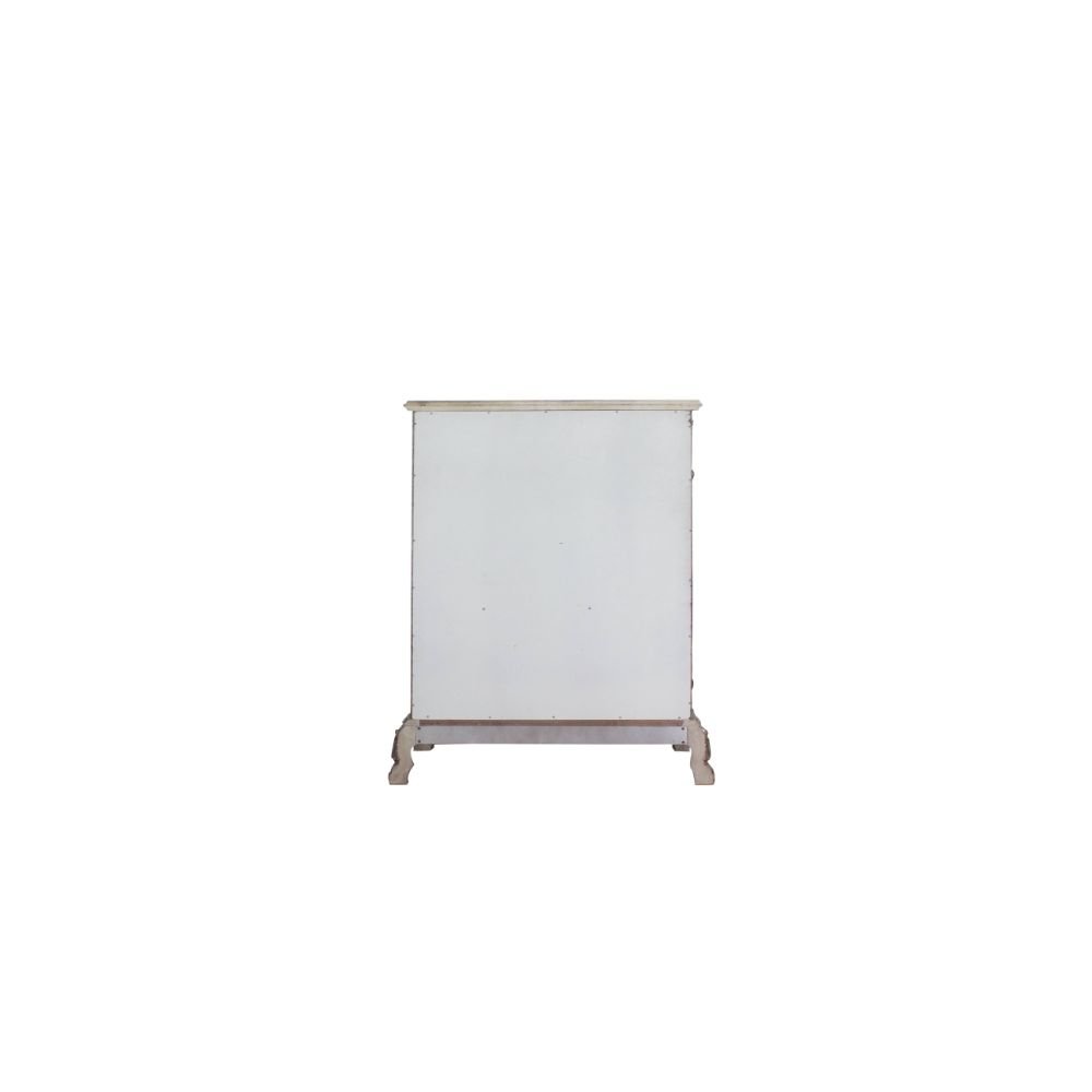 Dresden Chest, Vintage Bone White
