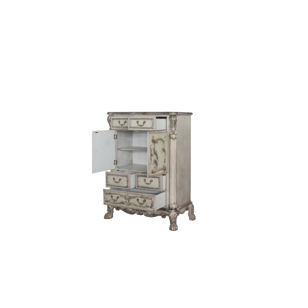 Dresden Chest, Vintage Bone White
