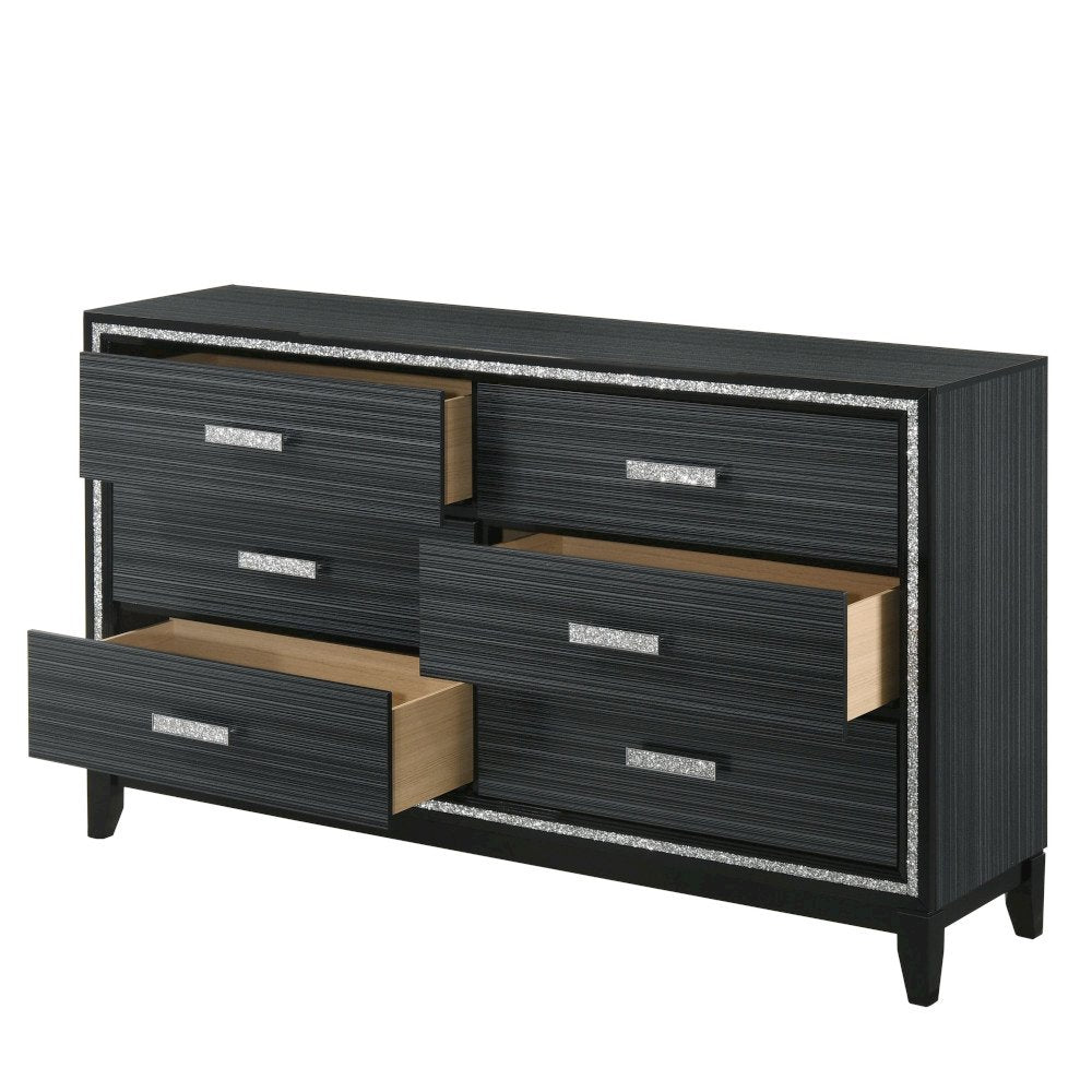 Haiden Dresser, Weathered Black