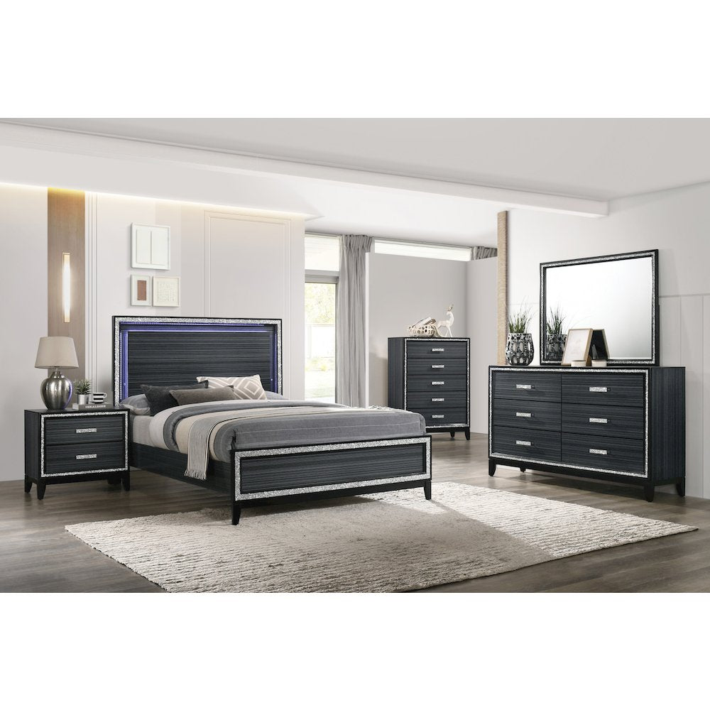 Haiden Dresser, Weathered Black