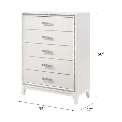 Haiden Chest, White
