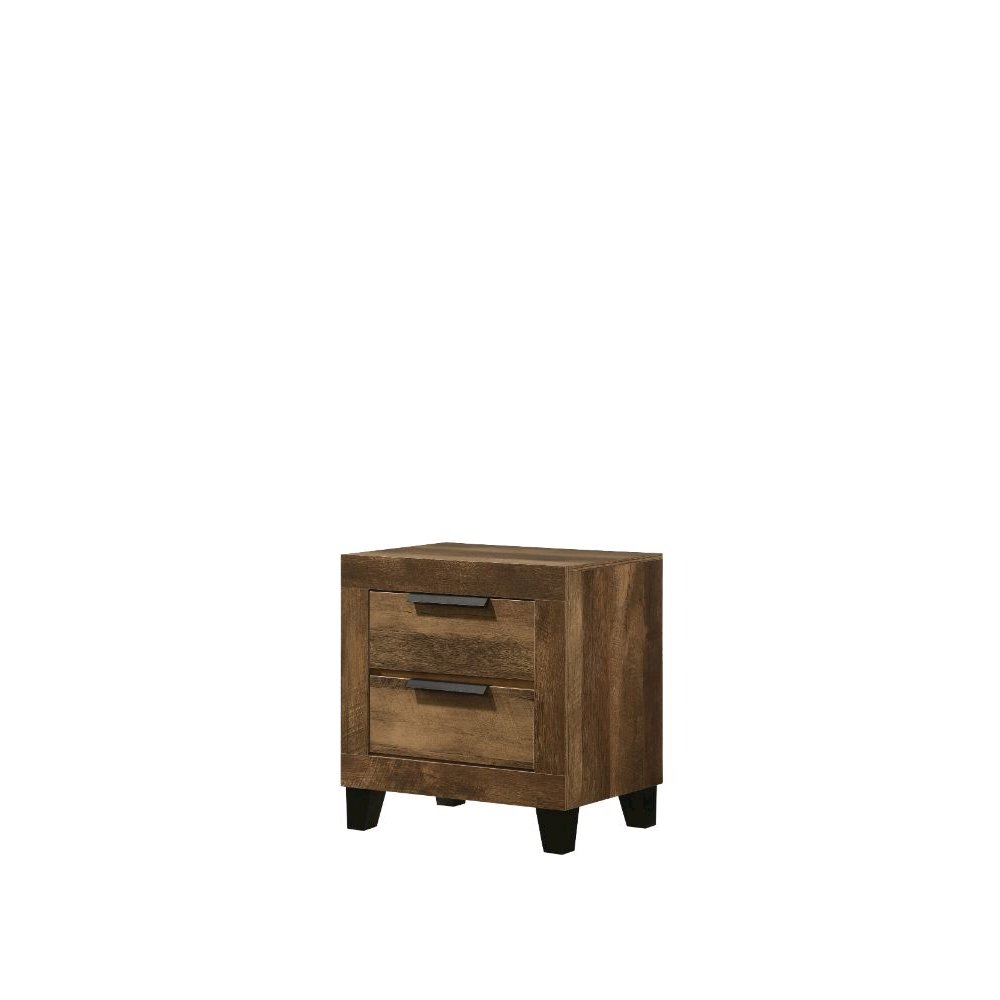Morales Nightstand, Rustic Oak