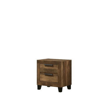 Morales Nightstand, Rustic Oak
