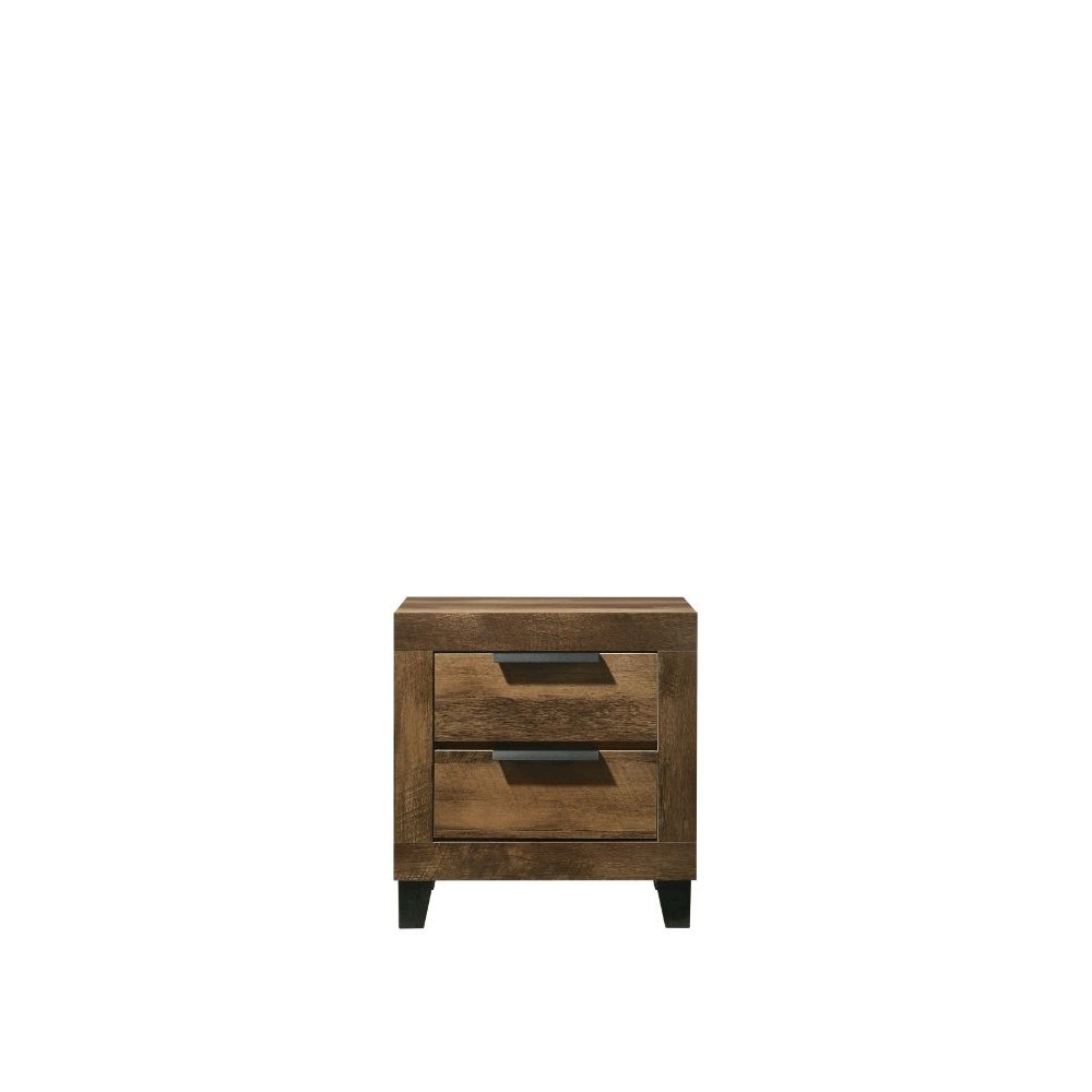 Morales Nightstand, Rustic Oak
