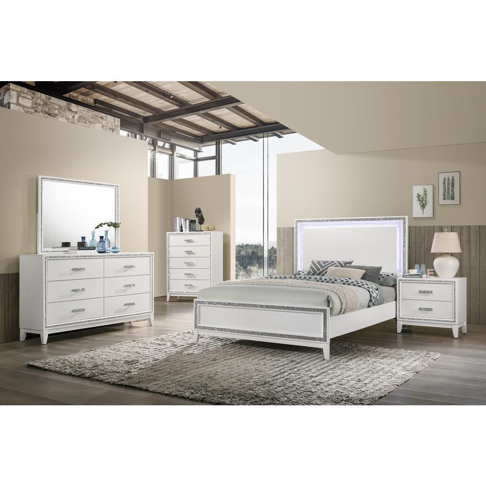 Haiden Mirror, White