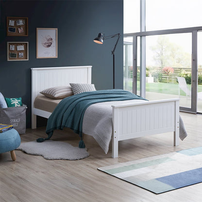 Bungalow Twin Bed, White