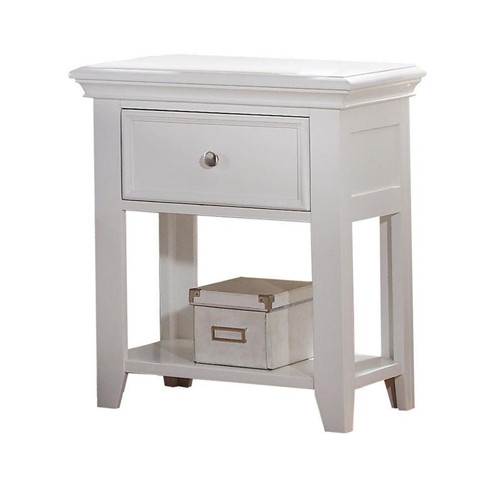 Lacey Twin Loft Bed, White