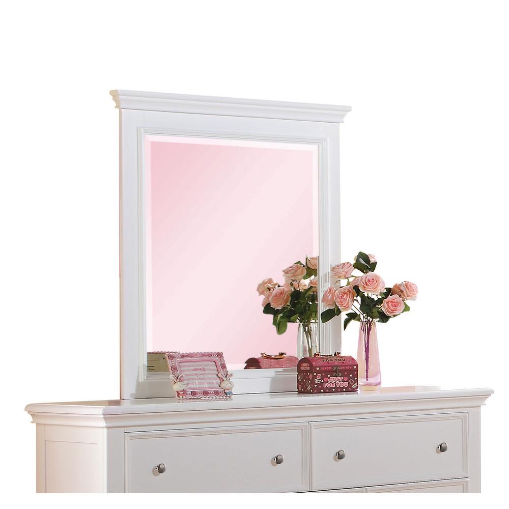 Lacey Twin Loft Bed, White