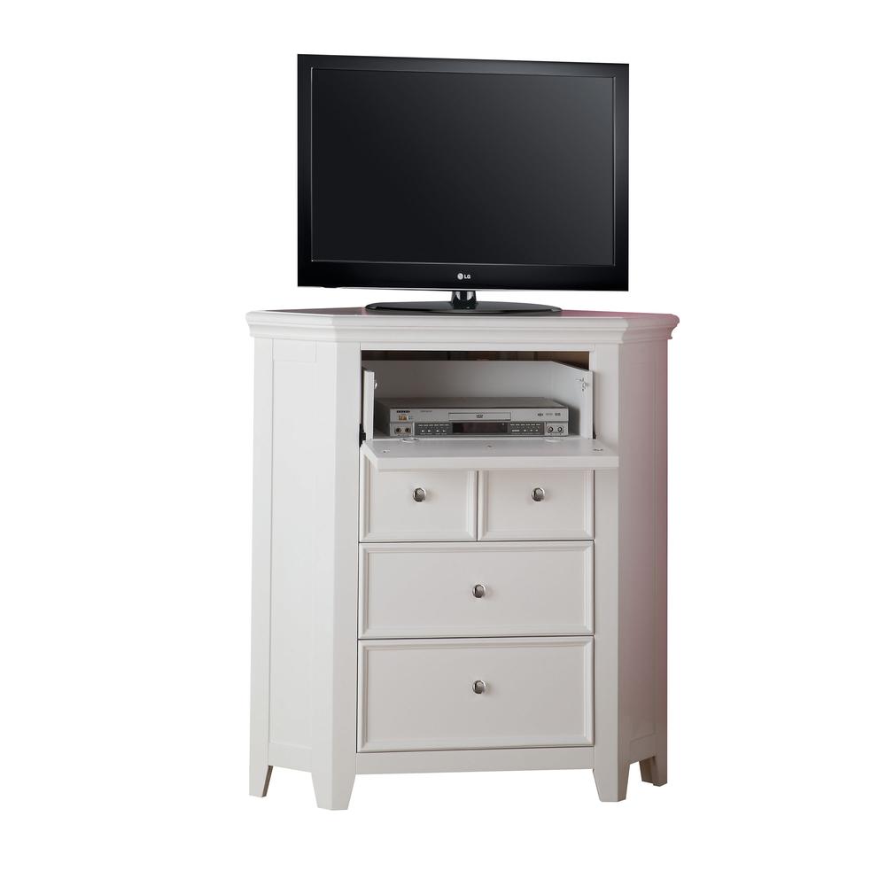 Lacey Twin Loft Bed, White