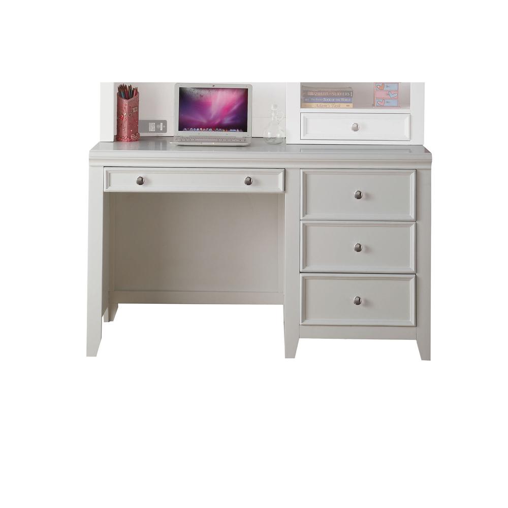 Lacey Twin Loft Bed, White