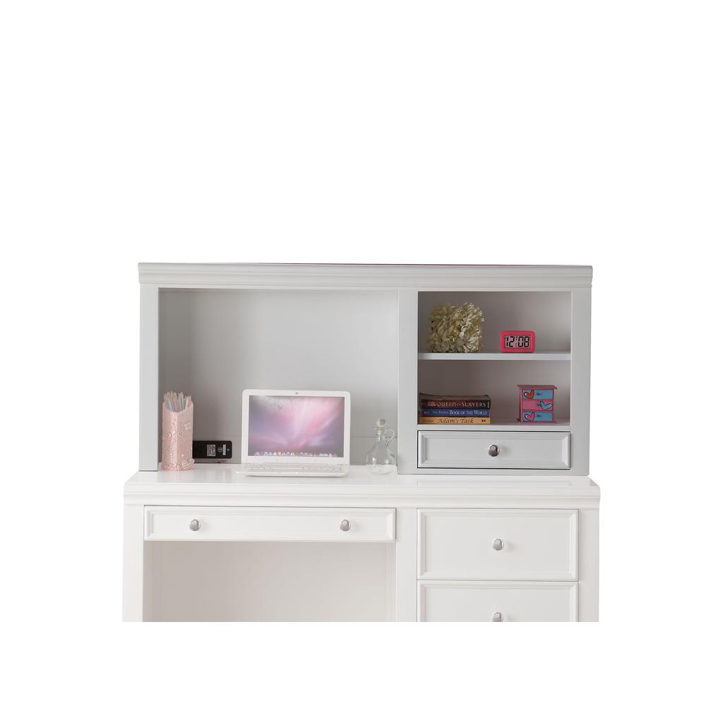 Lacey Twin Loft Bed, White