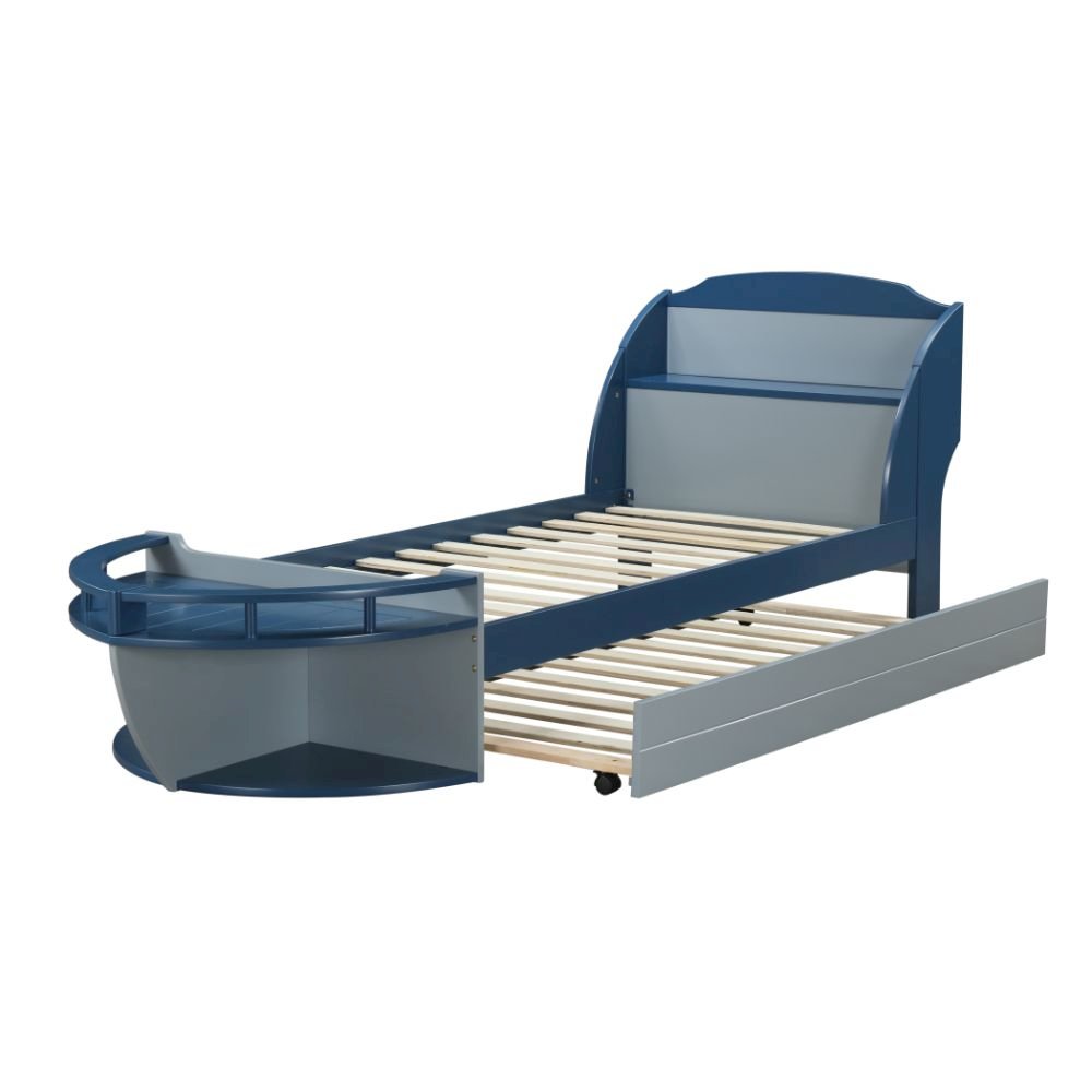 Neptune II Trundle (Twin)-Optional, Gray