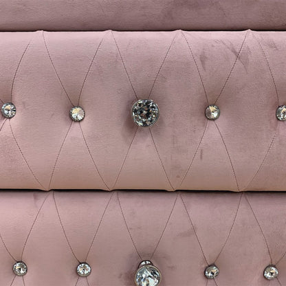 Reggie Chest, Pink Fabric