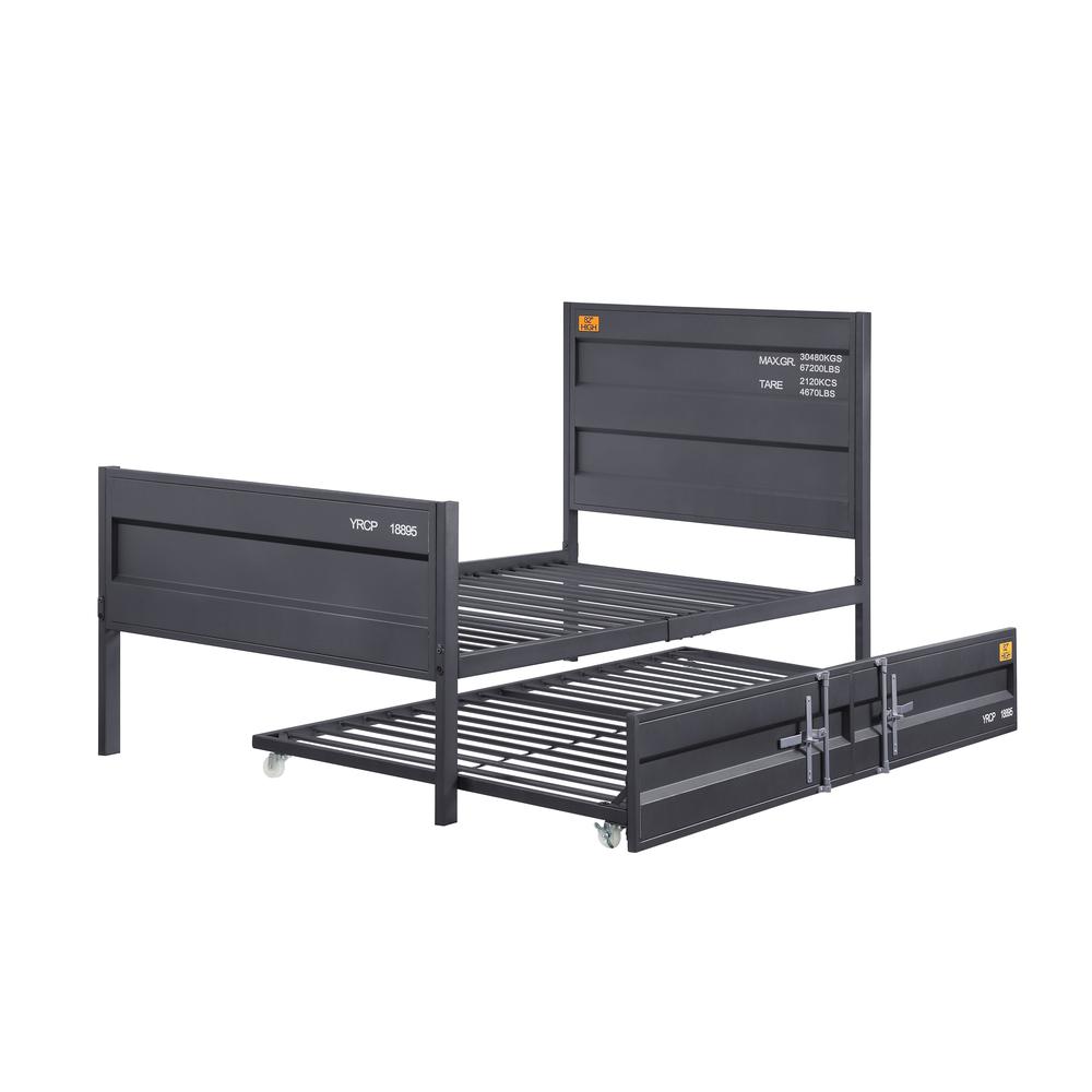 Cargo Trundle (Twin)-Optional, Gunmetal