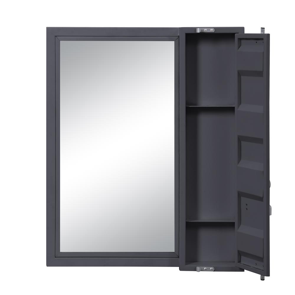 Cargo Vanity Mirror, Gunmetal