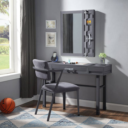 Cargo Vanity Desk, Gunmetal